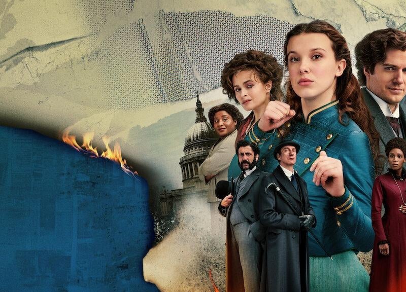 This highly rated sequel sees Millie Bobby Brown (Stranger Things) star in the main role as Sherlock Holmes sister. Also stars Henry Cavill, David Thewlis and Helena Bonham Carter.