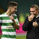 Mikey Johnston made his Celtic debut under Brendan Rodgers. Picture: SNS