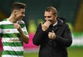 Mikey Johnston made his Celtic debut under Brendan Rodgers. Picture: SNS