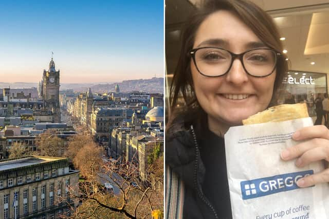 Our reporter Ginny tries a vegan steak bake from Greggs