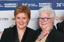 Nicola Sturgeon and Val McDermid share a love of books (Picture: Eamonn M. McCormack/Getty Images)