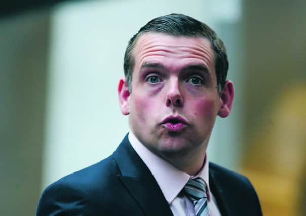 Douglas Ross has said his party is doing slightly better in some opinion polls than it was at the same point before the 2016 elections.