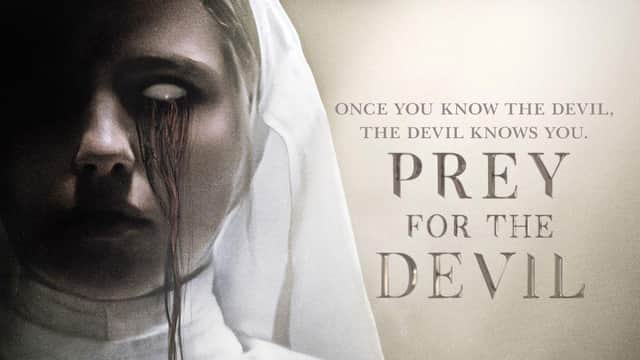 Prey For The Devil is set to be this year's Halloween horror hit. Cr: Lionsgate