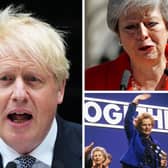 Boris Johnson, Theresa May, and Margaret Thatcher are among the UK Prime Ministers who have resigned (Getty/PA)