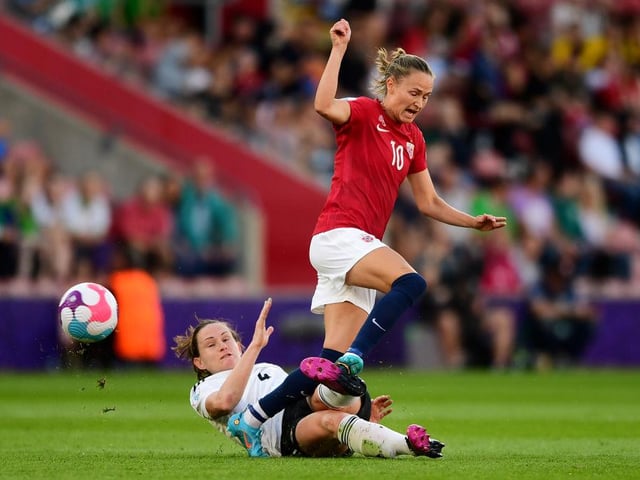 Like her Norwegian team mate Ada Hegerberg, the Barcelona winger also departed the tournament early. However, the winger is one of the best in the world, never mind Europe. Despite a poor tournament, Graham Hansen is one of the most valuable in Europe - and with good reason.