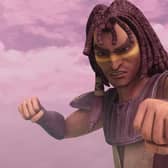 Quinlan Vos is briefly seen in Phantom Menace but the character was expanded on in Clone Wars. Photo: Star Wars.