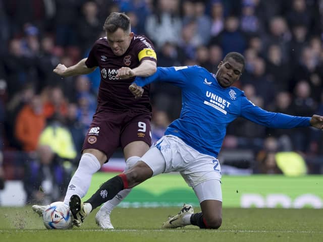 Hearts have yet to defeat Rangers this season.
