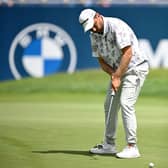 Romain Langasque putts on the ninth green during day one of the BMW International Open at Golfclub Munchen Eichenried in Germany. Picture: Stuart Franklin/Getty Images.