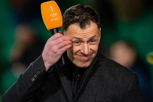 BT Sport pundit Chris Sutton will broadcast from an empty Celtic Park on Thursday with his former side in Germany, and Rangers hosting Sparta Prague.
