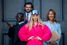 The cast of I Wish You Well: The Gwyneth Paltrow Ski-Trial Musical PIC: Lisa Ferguson / The Scotsman