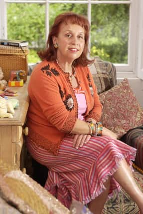 Fashion designer Chris Clyne at her home in 2013