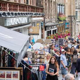 Shopping for visitors to UK destinations such as Edinburgh’s Royal Mile is now 20 per cent more expensive than in every other EU country