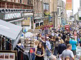 Shopping for visitors to UK destinations such as Edinburgh’s Royal Mile is now 20 per cent more expensive than in every other EU country