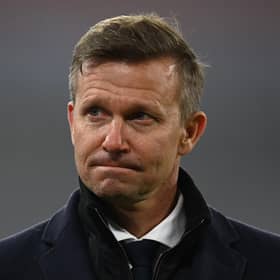 Salzburg's American coach Jesse Marsch  (Photo by CHRISTOF STACHE / AFP)