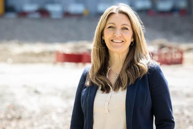 Jo Buckley, is chief executive of IMPACT Scotland, the charity overseeing the creation of the Dunard Centre concert hall in Edinburgh city centre. Picture: Sally Jubb