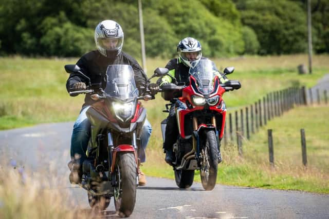 Motorcyclists make up only one per cent of all traffic in Scotland and yet account for 17 per cent of all road deaths