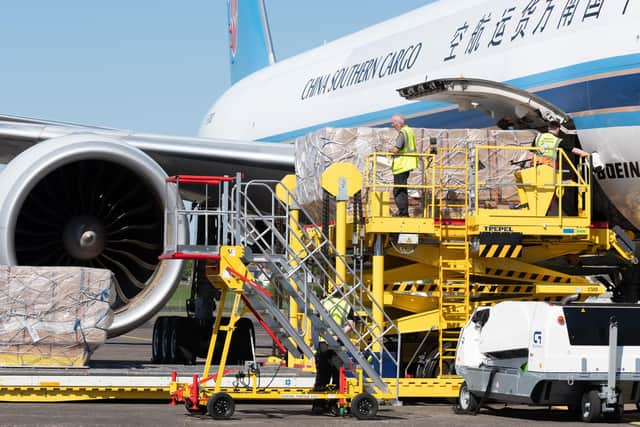 The airport has further strengthened its position as one of the UK’s leading cargo gateways to Asia.