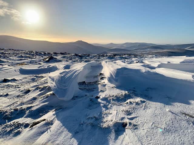 Areas of northern Scotland could see snow on Christmas Day as freezing rain and icy patches may lead to travel disruption ahead of festive day, according to the Met Office (Photo: Chris Hamilton).