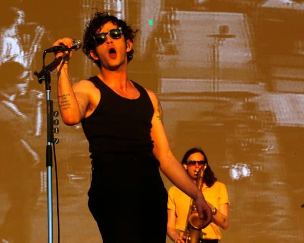 The 1975 will perform at the Radio 1 Big Weekend in Dundee on Saturday.