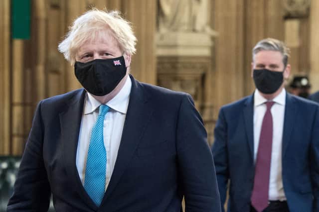 Boris Johnson and Keir Starmer are both in Scotland today and tomorrow.
