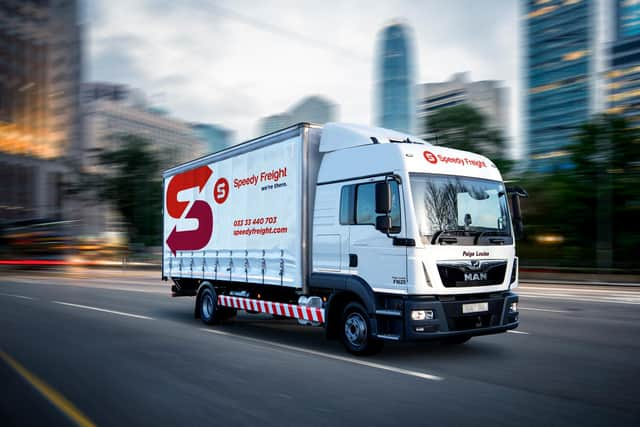 Formerly part of Eddie Stobart Logistics, Speedy Freight went independent in July 2021, now backed by private equity investors BGF.  Picture: David Mulholland