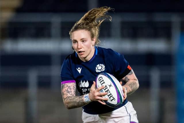 Jade Konkel was the first pro Scotland rugby player. (Photo by Ross Parker / SNS Group)