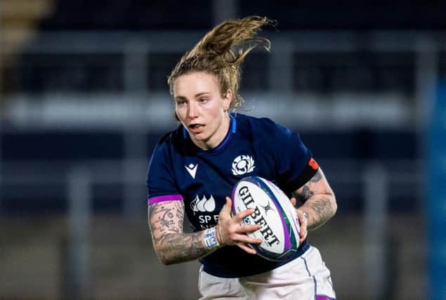 Jade Konkel was the first pro Scotland rugby player.  (Photo by Ross Parker / SNS Group)