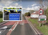 Police closed the road for around six hours.