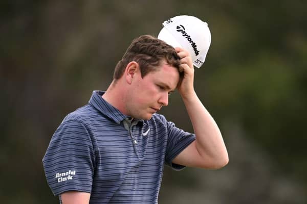 Bob Macintyre was left scratching his head after a disappointing finish in the Ras Al Khaimah Classic on Sunday but is eager to get going again in this week's Genesis Invitational on the PGA Tour. Picture: Ross Kinnaird/Getty Images.