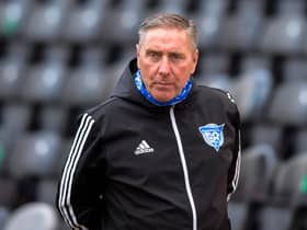 Peterhead Manager Jim McInally has hit out at the Scottish Government, SFA and SPFL over the extension to the lower league suspension. (Photo by Mark Scates / SNS Group)