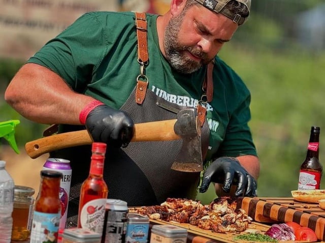 Food and drink and live cooking