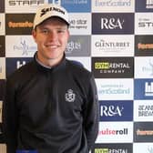 James Wilson after winning the Tartan Pro Tour's Leven Links Classic in a play-off. Picture: Tartan Pro Tour