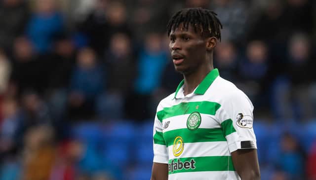 Celtic striker Vakoun Bayo is wanted by St Mirren. Picture: SNS