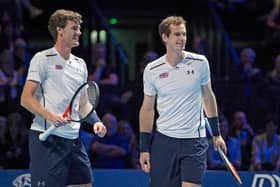 The Murray brothers have previously competed together in Scotland for Team GB in the Davis Cup. Photo by Paul Devlin/SNS Group