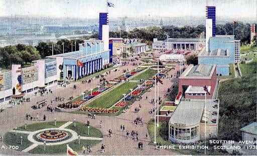 The 1938 Empire Exhibition brought the world to Bellahouston Park, pictured is ‘Scotland Avenue’. Picture: Wikimedia