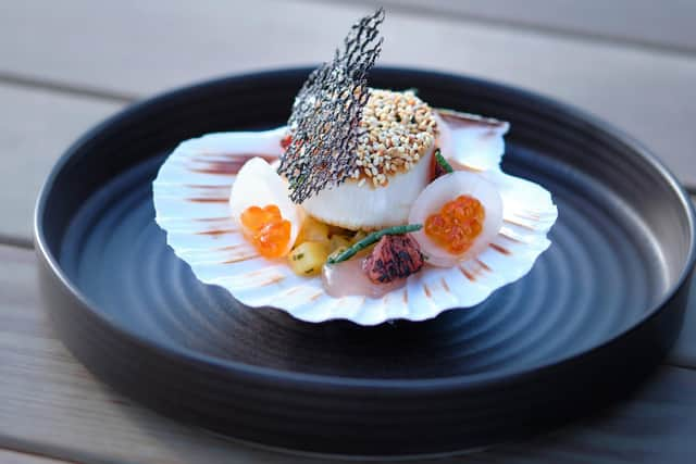 Scallop dish