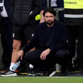 Rangers manager Russell Martin during the William Hill Premiership match at Falkirk Stadium, Falkirk. (Photo by Andrew Milligan/PA Wire)