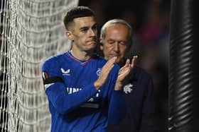 Tom Lawrence has not featured for Rangers since being injured in the 1-0 win over Real Betis on September 21. (Photo by Rob Casey / SNS Group)