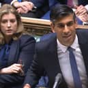 Rishi Sunak speaks during Prime Minister's Questions in the House of Commons. Picture: House of Commons/PA Wire