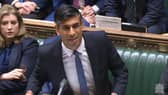 Rishi Sunak speaks during Prime Minister's Questions in the House of Commons. Picture: House of Commons/PA Wire