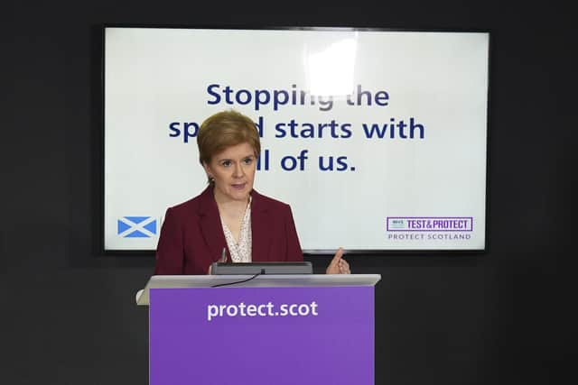 Nicola Sturgeon announces tighter restrictions and a border closure to combat the more infectious strain of coronavirus.