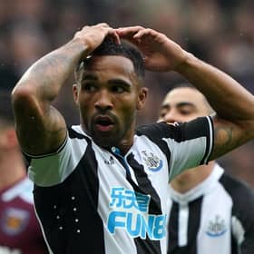 Newcastle United's Callum Wilson reacts to a missed chance against West Ham (Owen Humphreys/PA Wire).