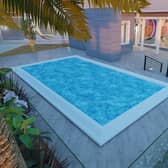 A computer-generated image of how part of the new spa should look when it completes next spring.
