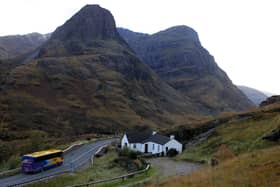 Allt na Reigh cottage, which belonged to Jimmy Savile, in Glen Coe. Picture: Andrew Milligan/PA Wire