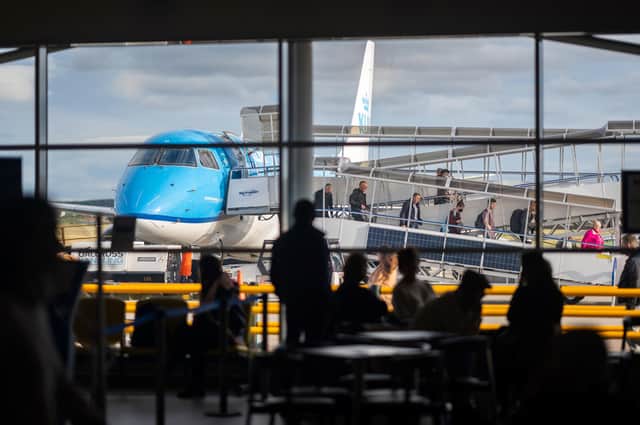 During the quarter, Inverness Airport saw passenger numbers rise 17.6 per cent, year on year, to 240,631.