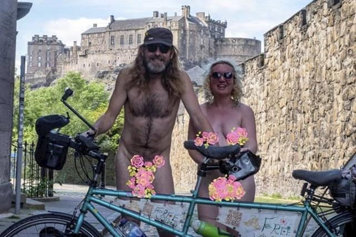 Police appeal after nude cyclists deliberately knocked down by car on charity ride