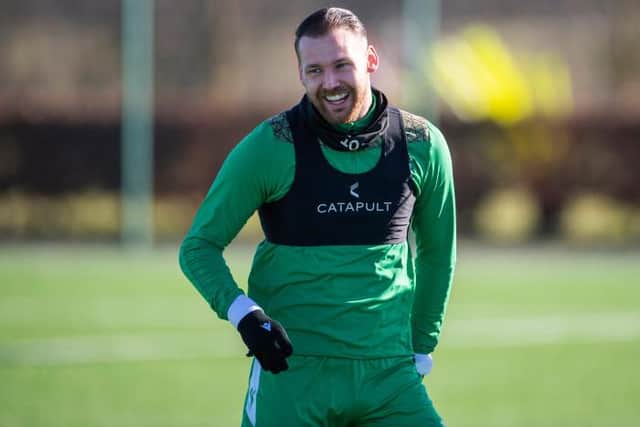 Hibernian's Martin Boyle has attracted attention and a £2m bid from Saudi Arabia. (Photo by Paul Devlin / SNS Group)