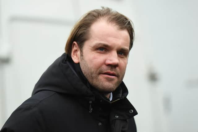 Hearts manager Robbie Neilson.