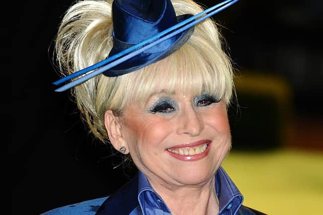 Barbara Windsor arriving for the Royal world premiere of Alice in Wonderland at the Odeon, Leicester Square, London, in 2010.