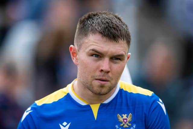 St Johnstone’s Glenn Middleton during the Premier Sports Cup match between Arbroath and St Johnstone.  (Photo by Mark Scates / SNS Group)